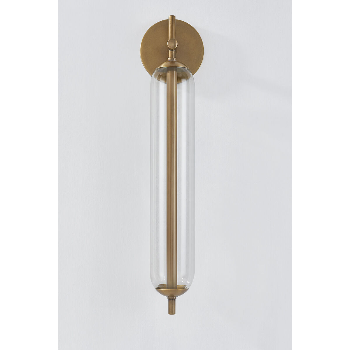 Blaze LED 21.25 inch Patina Brass Exterior Wall Sconce